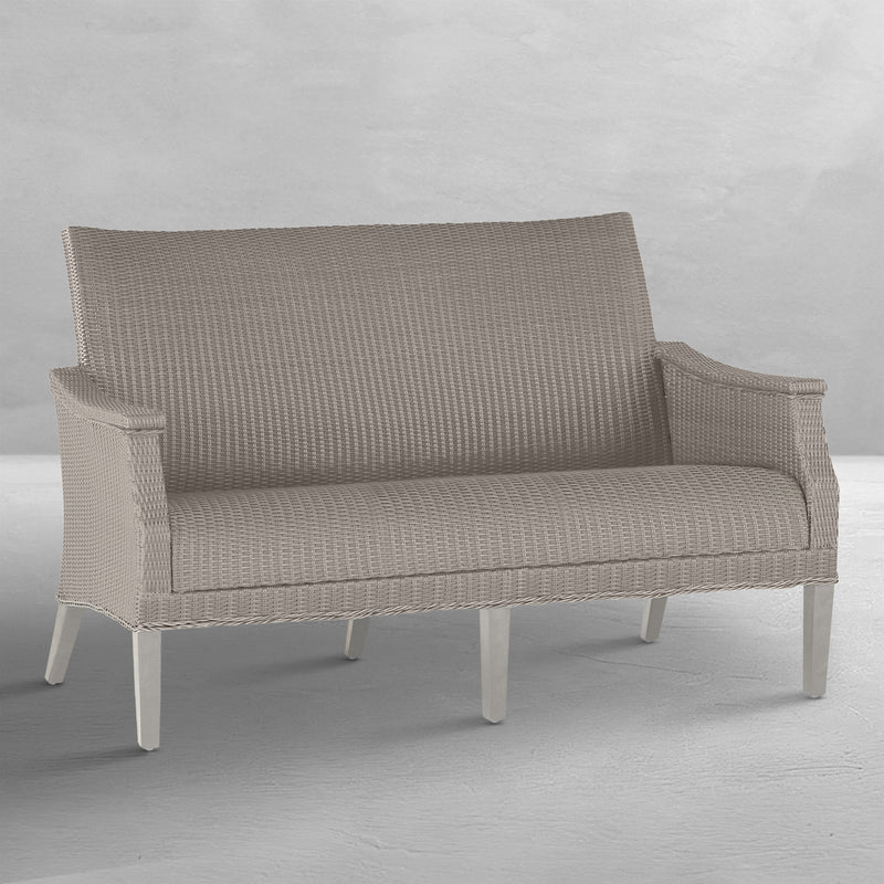 Bentley Resin Wicker Outdoor Loveseat