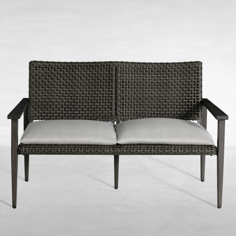 Harbor Resin Wicker Outdoor Loveseat