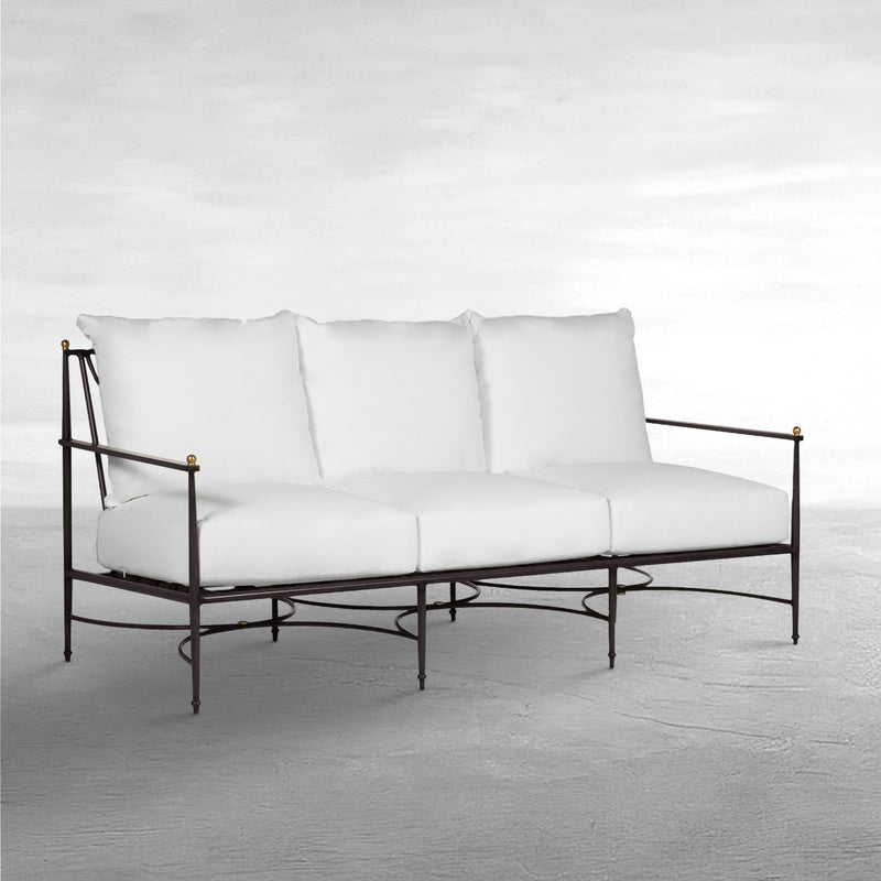 Roma Aluminum Outdoor Sofa