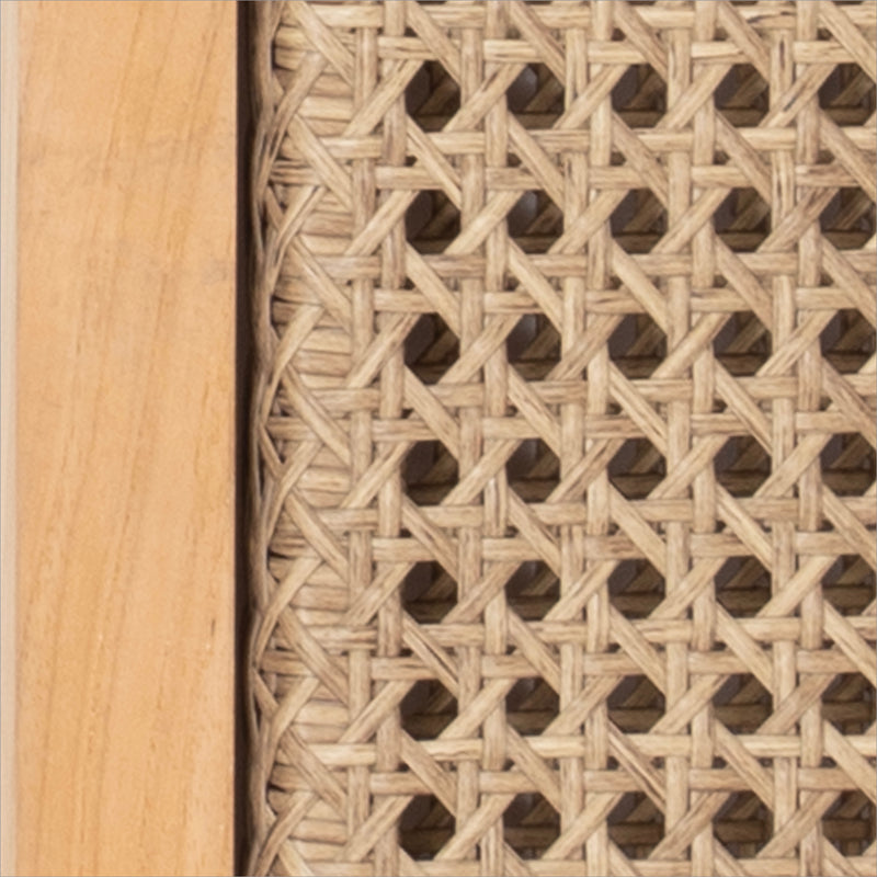 Natural Teak/Raffia