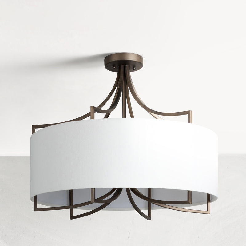 Lacey Flush Mount - Bronze